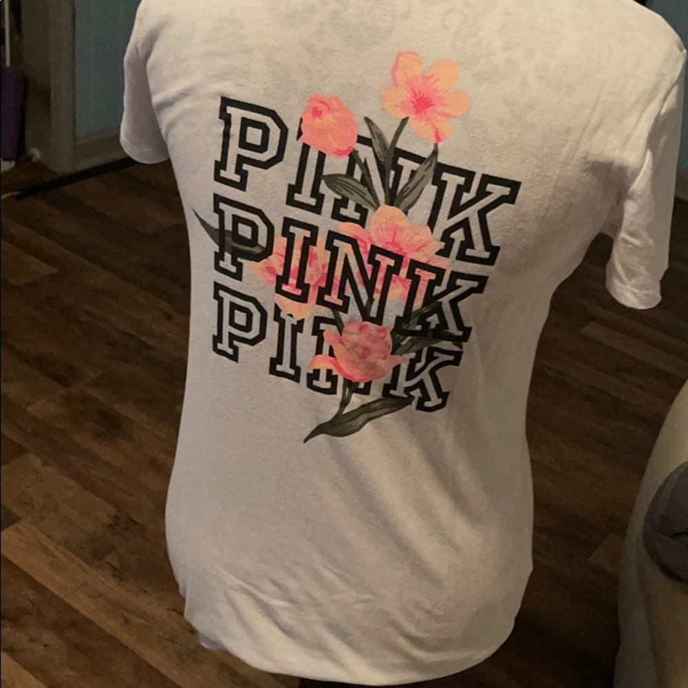 VS PINK short sleeve top - Picture 2 of 4